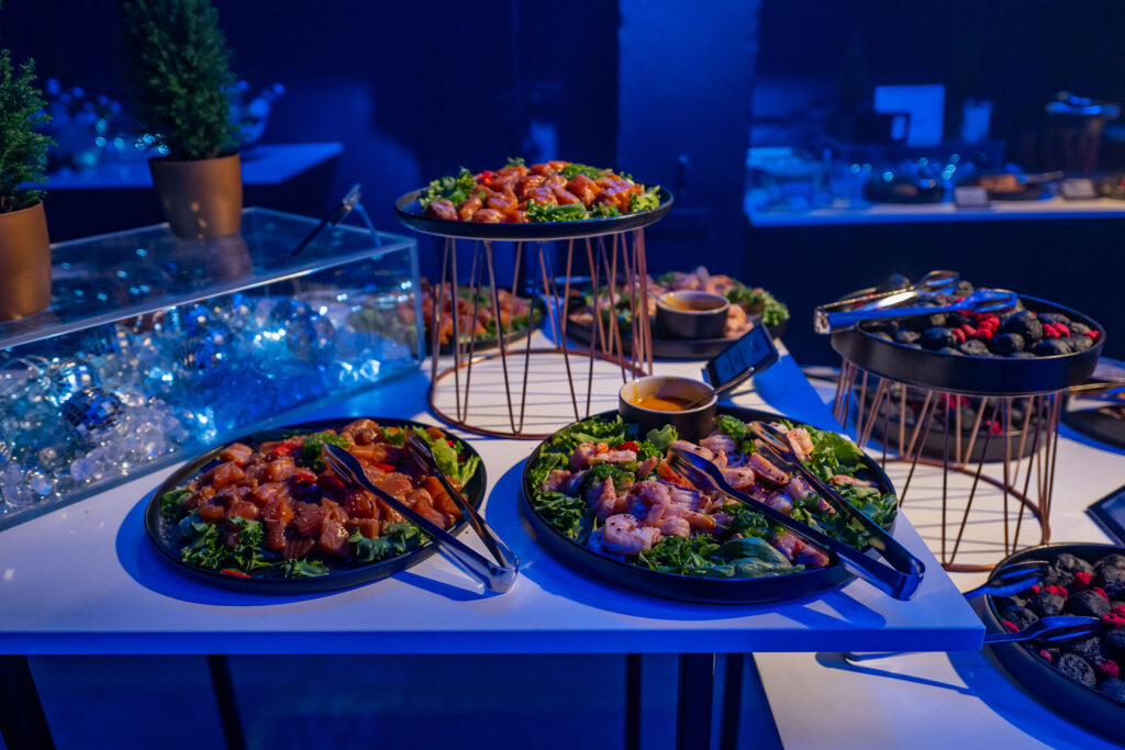 Suupiste buffee mereandidega
